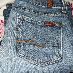 Fave pair of outgrown jeans.